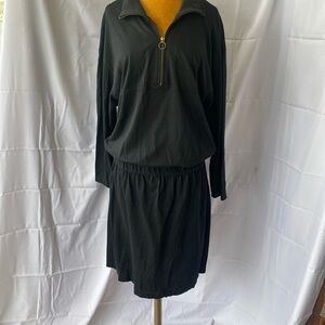 S Robert’s black shift dress